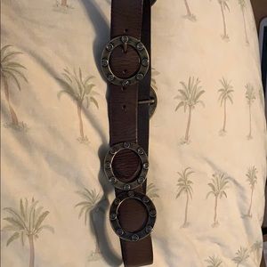 Belt with sliders